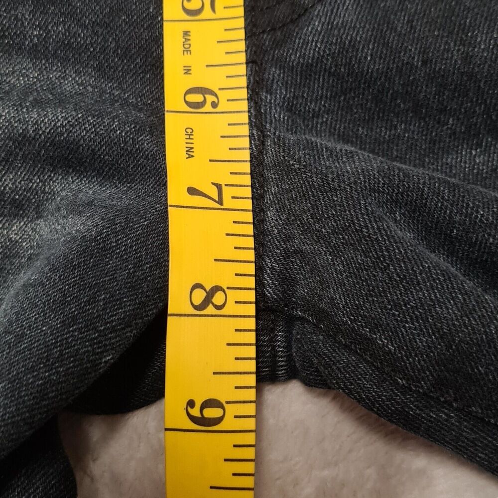 Seven7 Jeans Black Straight Leg Women's SZ 27 Low Rise - Picture 9 of 11